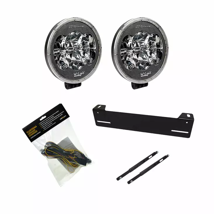 LED-lisävalopaketti W-light 9" Neptune II X2 - Outlet-löytötuotteet - 8020101325 - 1