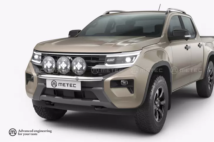 Metec Valoteline, VW Amarok 2023-, RST - Lisävalotelineet ja valoraudat - 8020108365 - 1