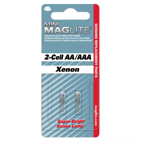 Mini Maglite AA-AAA polttimopari Xenon - Varaosat - 5030110575 - 1