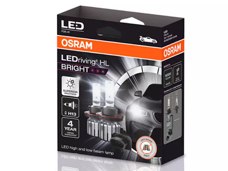 Osram HL Bright H13 LED-polttimopari - Led-muutossarjat - 8020107785 - 1