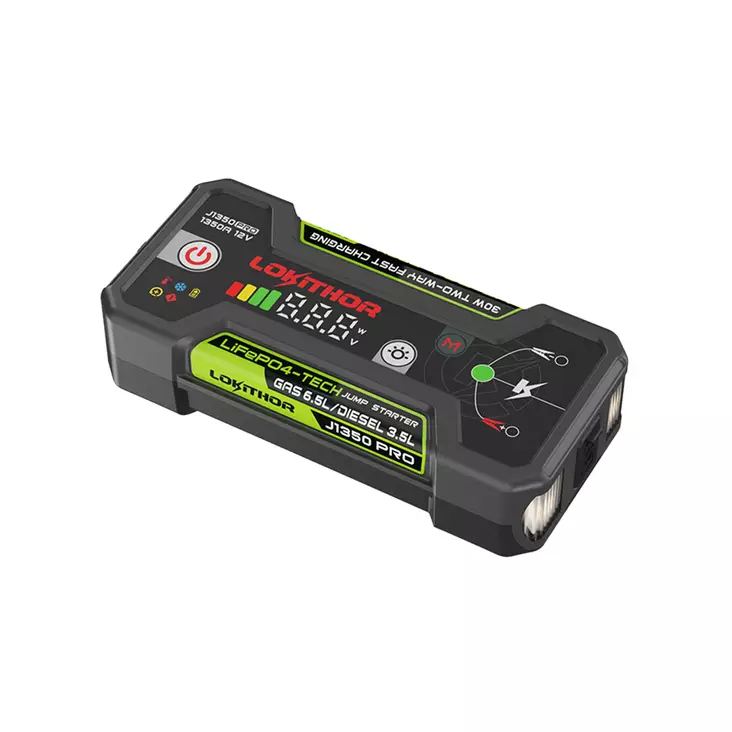Starttiboosteri – Lokithor J1350 PRO – 1350A, 12V, LiFePO4 - Starttiboosterit - 8020120505 - 1