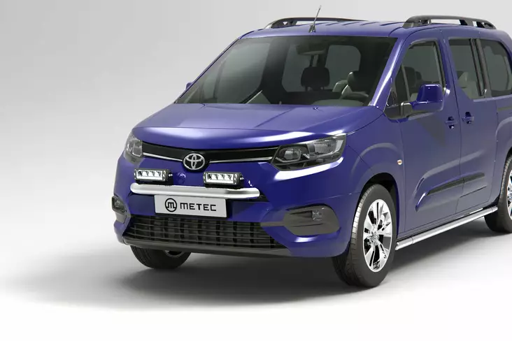 Valoteline Toyota Proace City 2020-, Ø70mm, Metec - Valoraudat pakettiautoon - 8020102505 - 1