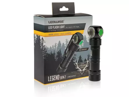 Otsalamppu Ledwise Legend Gen2, warm - Otsalamput - 8020104896 - 1