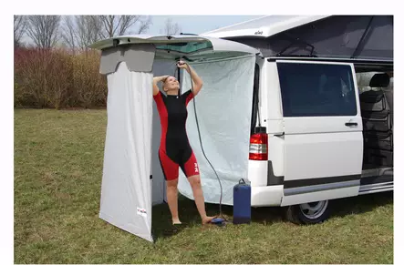 Pakettiauton teltta 2-in-1 näkösuoja ja suihku - Kylkiteltat - 8020112276 - 1