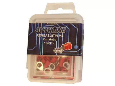 Rengasliitin 5,3mm, 100kpl - Liittimet - 3050120356 - 2