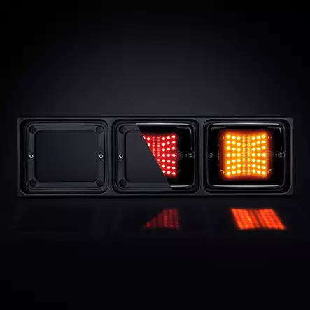Strands IZE led kehys kolmiosainen - Led-takavalot - 8020109766 - 2