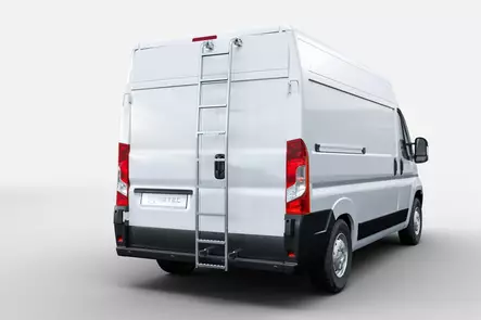 Tikkaat, Fiat Ducato 2007-, H2 - Kattotelineet & tikkaat pakettiautoon - 8020102636 - 2