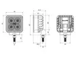 BullPro Spectrum 24 Square - LED-työvalot - 8020108066 - 3