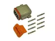 Deutsch DT 8-pin. 0,5 - 1,5mm2 - Liitinrasia Deutsch - 2040120066 - 2