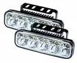 LED-päivävalosarja, 5LED, 12-24V - Päiväajovalot - 3040120006 - 1