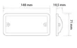 Led-sisävalo 24V, Led Autolamps - Sisävalot - 8020105496 - 4
