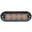 LED-tasovilkku 4LED, 12-24V keltainen, ECE R65 - Led-tasovilkut ja vilkkulyhdyt - 4080320066 - 1