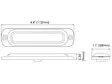 LED-tasovilkku Axixtech ST6V - Led-tasovilkut ja vilkkulyhdyt - 8020104146 - 2