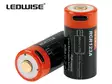 Ledwise 16340-akku 650mAh 2kpl - RCR123-akut - 8020108286 - 3