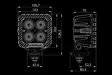 Ocean Vision 80W led-työvalo pistekuvio - LED-työvalot - 8020104116 - 2