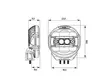 Seeker Quantum Ledzer led/laser-lisävalo - Pyöreät lisävalot - 8020103006 - 10