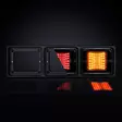 Strands IZE led kehys kolmiosainen - Led-takavalot - 8020109766 - 2