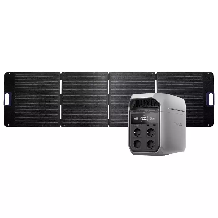 EcoFlow Delta 3 Plus + Woima 200W - Virta-asemat - 8020112676 - 1