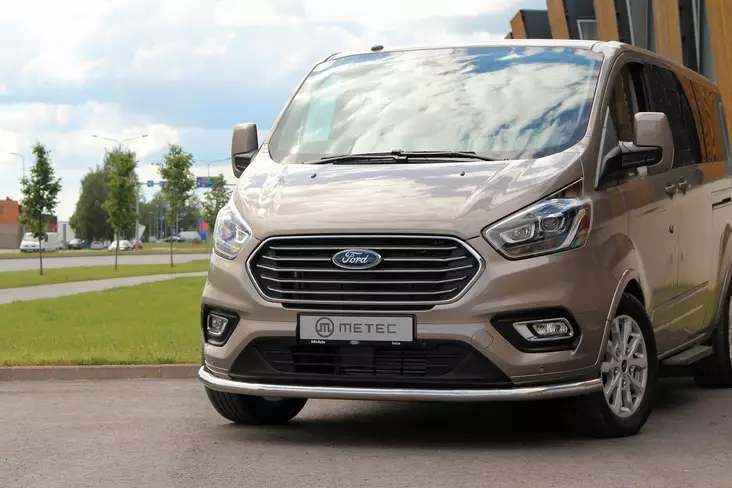 Helmaputki, Ford Transit Custom 2018-, Ø60mm, Metec - Etuhelmaputket pakettiautoon - 8020102366 - 1