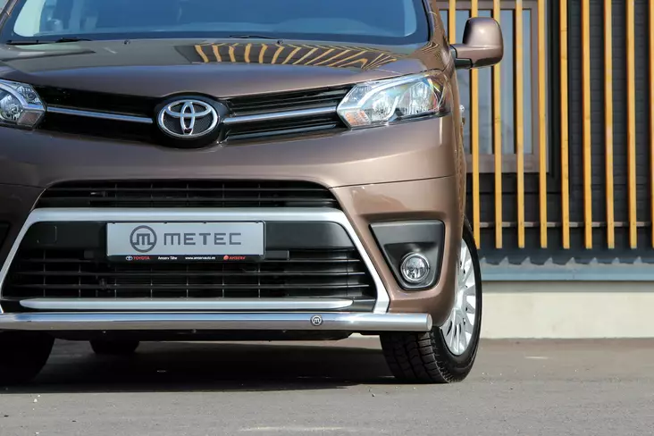 Helmaputki Toyota Proace 2016-, Ø60mm, Metec - Etuhelmaputket pakettiautoon - 8020102536 - 1