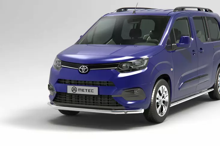 Helmaputki Toyota Proace City 2020-, Ø60mm, Metec - Etuhelmaputket pakettiautoon - 8020102506 - 1