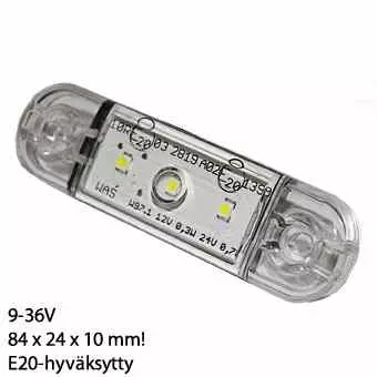 LED-äärivalo Slim - Led-äärivalot - 4040110126 - 2