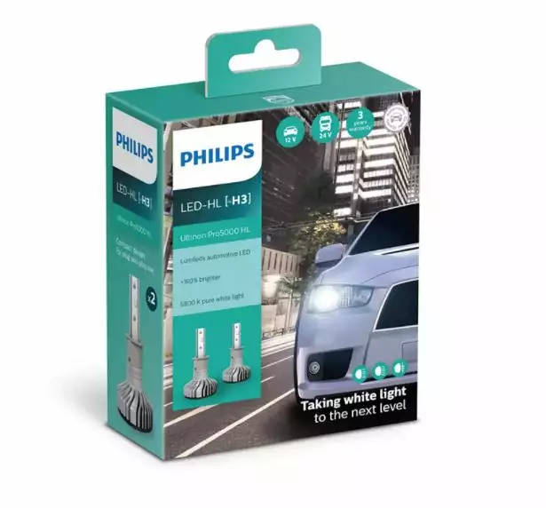 LED-muutossarja Philips H3 Ultinon Pro5000 HL - Led-muutossarjat - 8020103546 - 1
