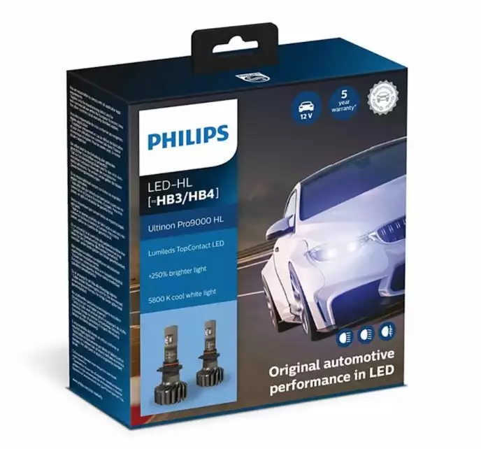 LED-muutossarja Philips HB3/HB4 Ultinon Pro9000 HL - Led-muutossarjat - 8020103536 - 1
