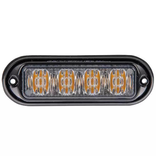 LED-tasovilkku 4LED, 12-24V keltainen, ECE R65 - Led-tasovilkut ja vilkkulyhdyt - 4080320066 - 1