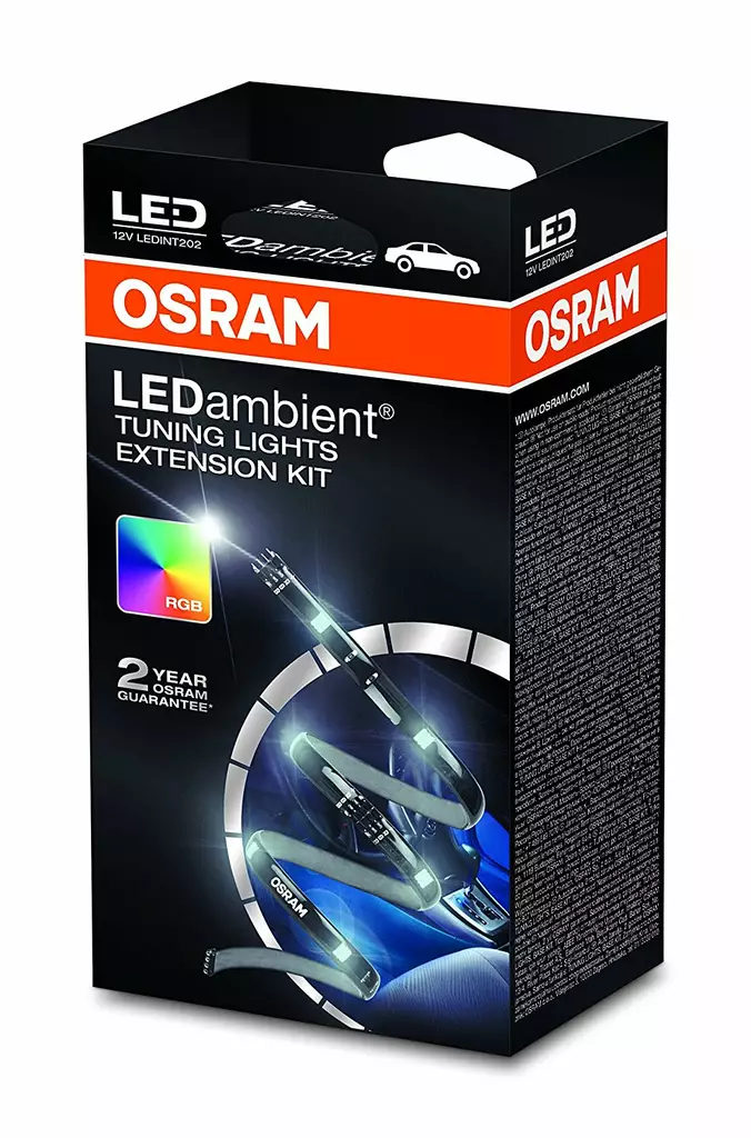 LEDambient LED-nauha laajennus-setti 12V, Osram - Led-muutossarjat - 1101001716 - 1
