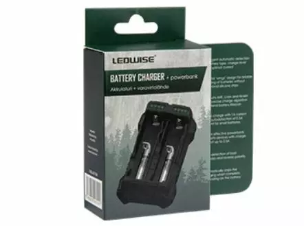 Ledwise akkulaturi - 18650-akkujen laturit - 8020103856 - 1