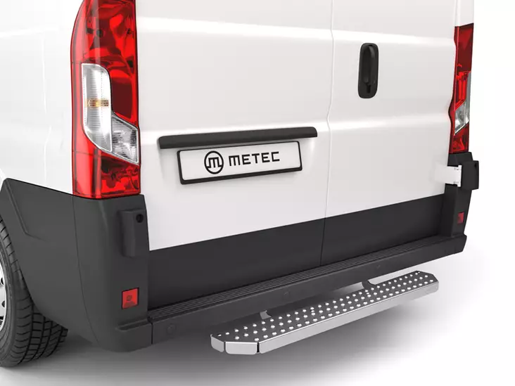 Metec astinlauta taakse, Jumper, Ducato, Boxer 07-, Movano 22- - Vetokoukun askelmat pakettiautoon - 8020110696 - 1