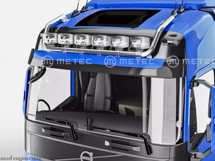 Metec valorauta katolle, Volvo FH/FM/FMX Globetrotter 2020- - Valoraudat kuorma-autoon - 8020110726 - 1