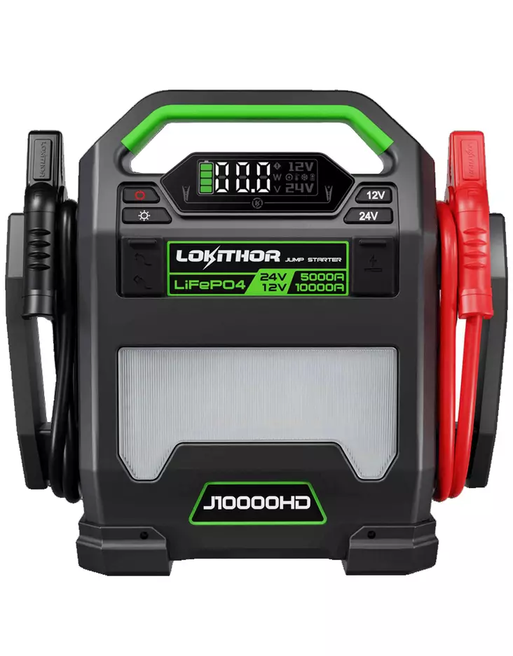 Starttiboosteri – Lokithor J10000HD – 10000A@12V / 5000A@24V, 12V/24V, LiFePO4 - Starttiboosterit - 8020120516 - 1