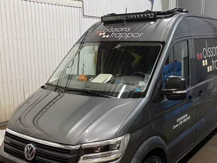 T-RACK VW Crafter H3 17- etummainen korkea kattokaari - Työvalotelineet pakettiautoon - 8020120926 - 1