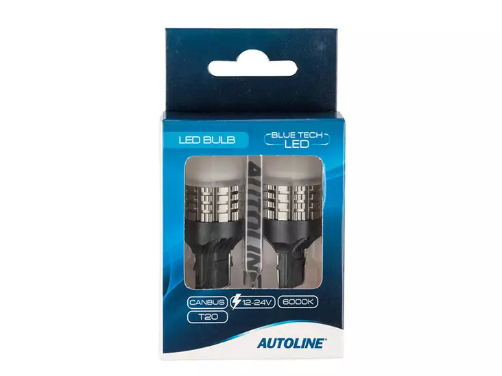 T20 W21W Led-polttimopari, Autoline - Muut LED-polttimot - 8020105286 - 1
