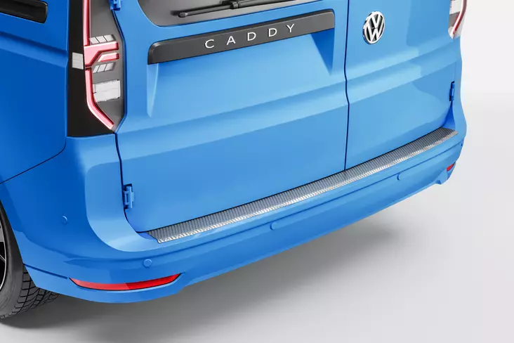 Takapuskurin suojalevy VW Caddy 2020-, Metec - Vetokoukut ja vetokoukun askelmat - 8020104096 - 1