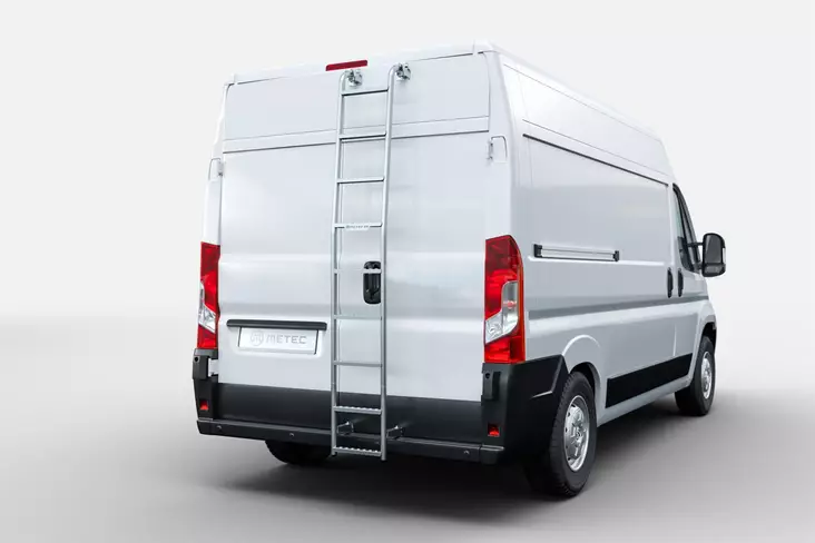Tikkaat Fiat Ducato 2007-, Metec - Kattotelineet & tikkaat pakettiautoon - 8020102636 - 1