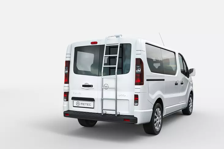 Tikkaat Opel Vivaro 2014-2019, Metec - Kattotelineet & tikkaat pakettiautoon - 8020102646 - 1