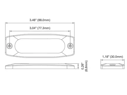 Axixtech LP3 tasovilkku, keltainen - Led-tasovilkut ja vilkkulyhdyt - 8020120247 - 2