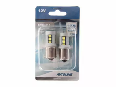 LED-polttimopari BA15S, Autoline - Ba15s ja BAY15d LED-polttimot - 8020101057 - 1