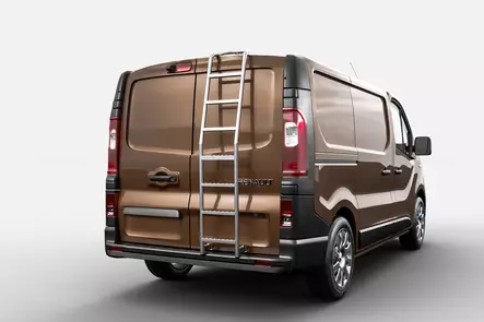 Tikkaat, Renault Trafic 2014- - Kattotelineet & tikkaat pakettiautoon - 8020102647 - 1