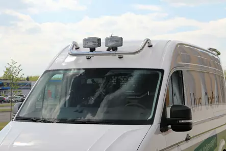Valorauta katolle Polished Iveco Daily 24- - Valoraudat pakettiautoon - 8020102127 - 3