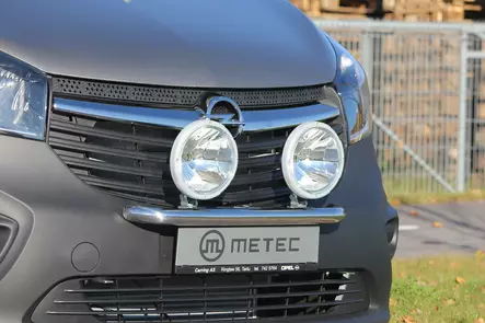 Valoteline Opel Vivaro 2014-, Ø48mm, Metec - Valoraudat pakettiautoon - 8020102347 - 1
