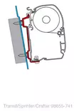 Fiamma markiisin adapteri F45 Ford Transit >7/06 - Tarvikkeet - 8020112427 - 1