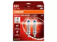 H1 Osram Night Breaker Laser +150%, 55W, 2kpl - H1 Halogen-polttimot - 8020100027 - 4