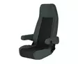 Kuljettajan istuin / Matkustajan Istuin Musta Fiat Ducato, Peugeot Boxer, Citroen Jumper - Istuimet - 8020112087 - 1