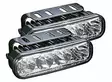 LED-päivävalosarja, 4LED, 12-24V - Päiväajovalot - 3040120007 - 4