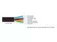 Optibeam Dark Phantom Ø155 mm takavalo, 5 m kaapeli, ADR - Led-takavalot - 8020120967 - 6