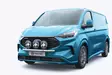 Valoteline Ford Transit Custom 2023- kiillotettu RST - Valoraudat pakettiautoon - 8020109607 - 2